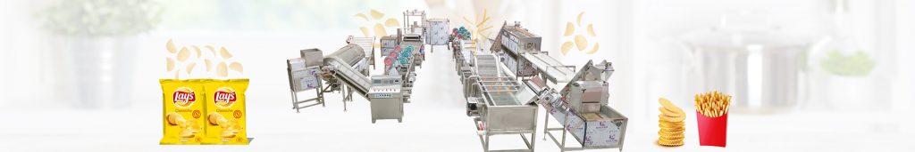 Potato chip production line, potato chip machine