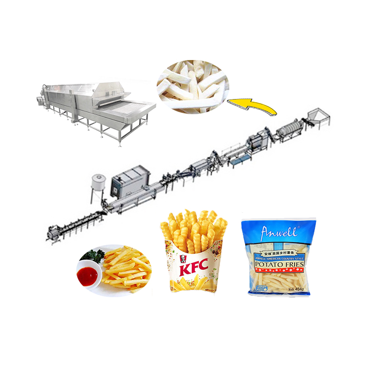 French Fries Fried line|Automatic Frozen Fries Line One Stop Shop - Trade News - 3
