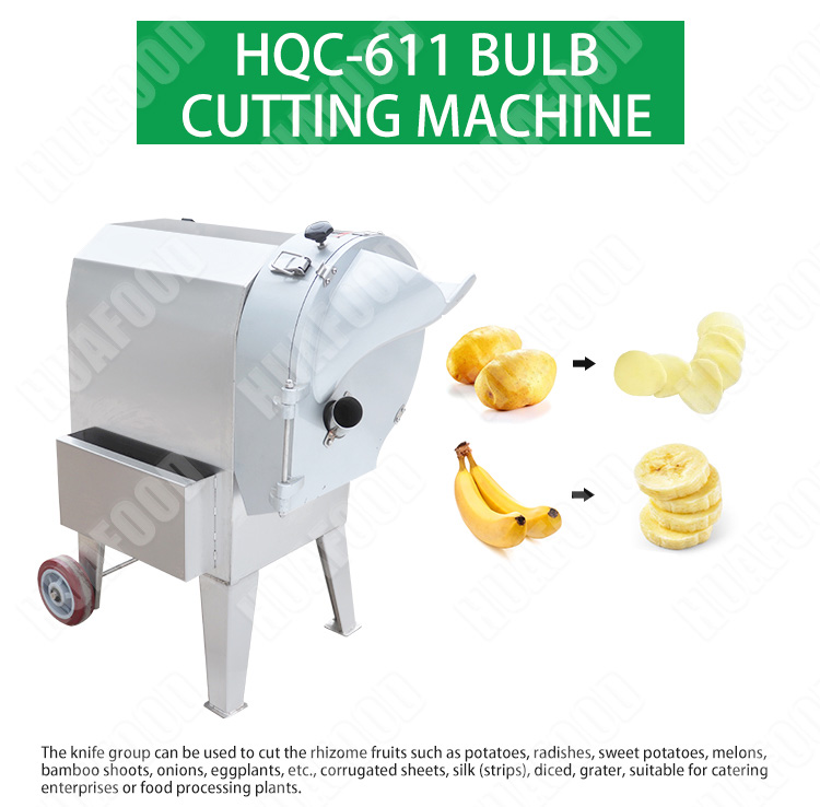 Thick and thin adjustable multifunction vegetable potato cutter slicing machine - Potato Cutting Machine - 1