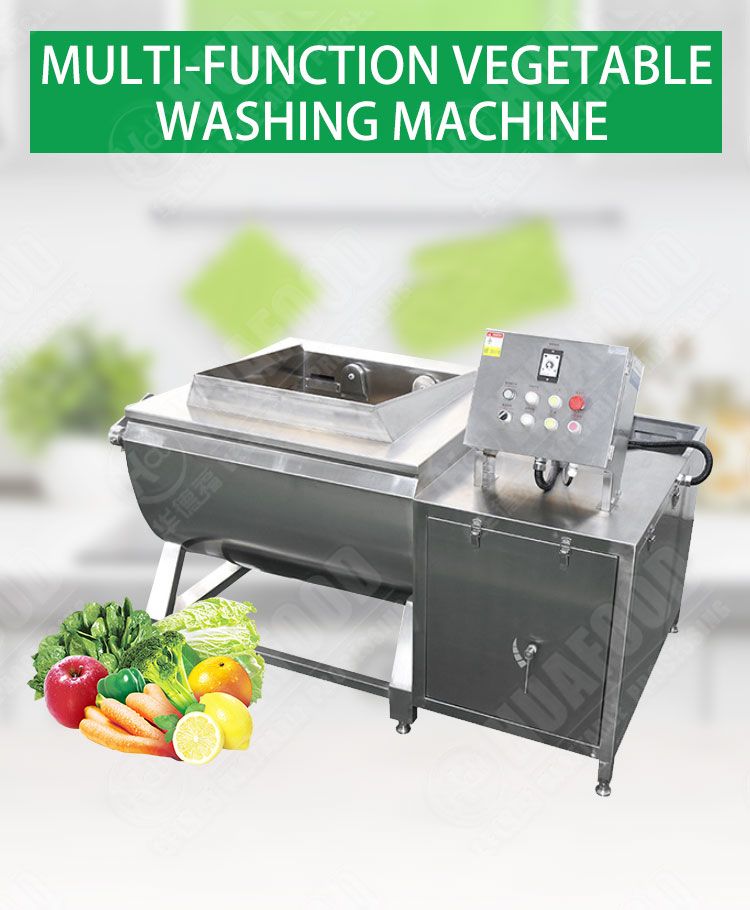 Multifunctional Vegetable Fruit Processing Washing Machine - Potato Cleaning Machine - 1