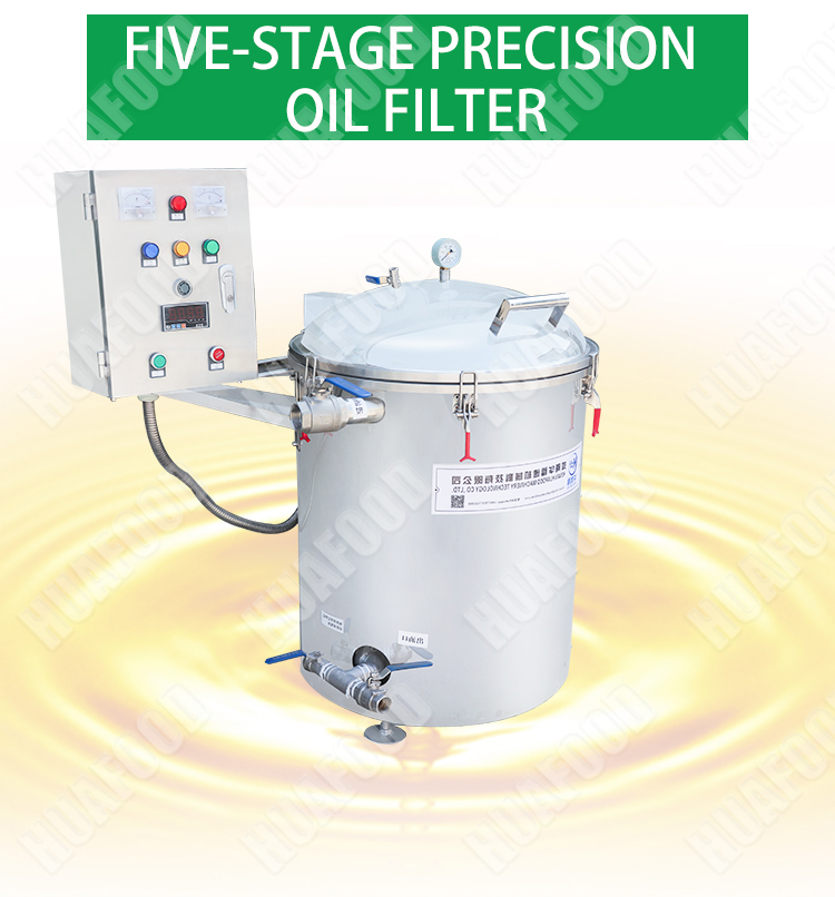 Cooking Precision Circular Oil Filter - Potato processing machine - 1