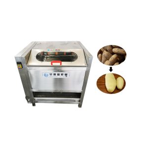 Brush root vegetable peeling equipment cleaning machine fish scale removal machine