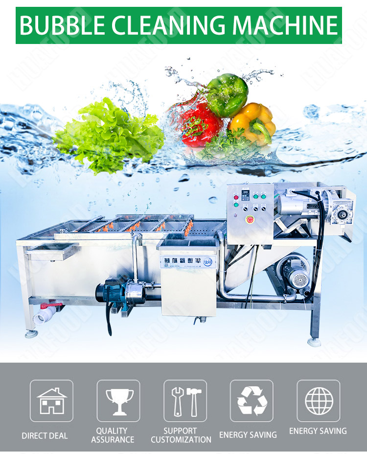 Potato vegetable cleaning equipment/fruit washer - Potato Cleaning Machine - 1