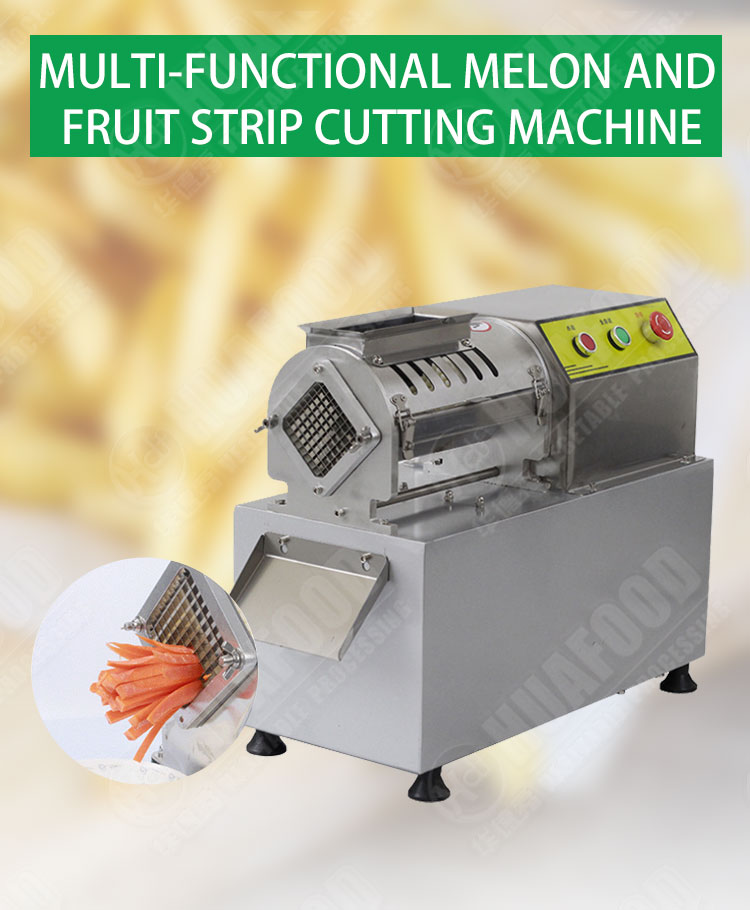 Sus 304 Stainless Steel Fresh Potato Sticks Cutter Machine - Potato Cutting Machine - 1
