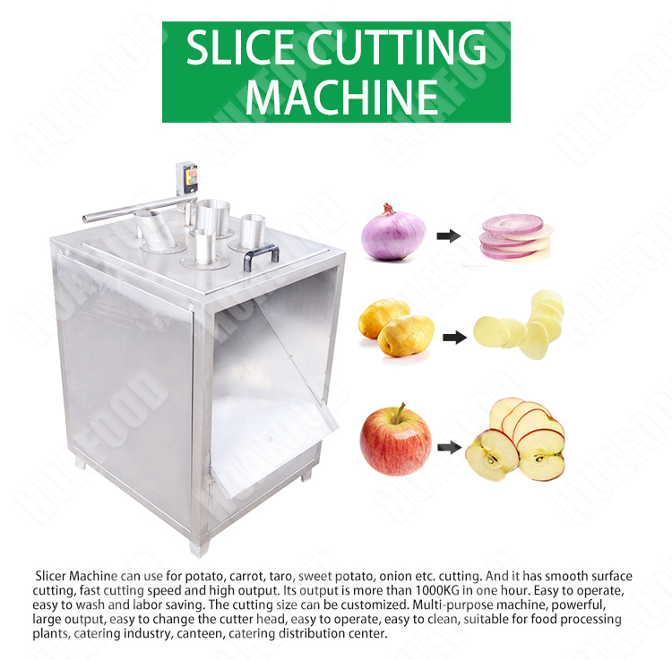 large capacity potato chips slicing machine - Potato Cutting Machine - 1