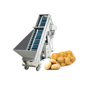 Automatic potato net bag packing machine