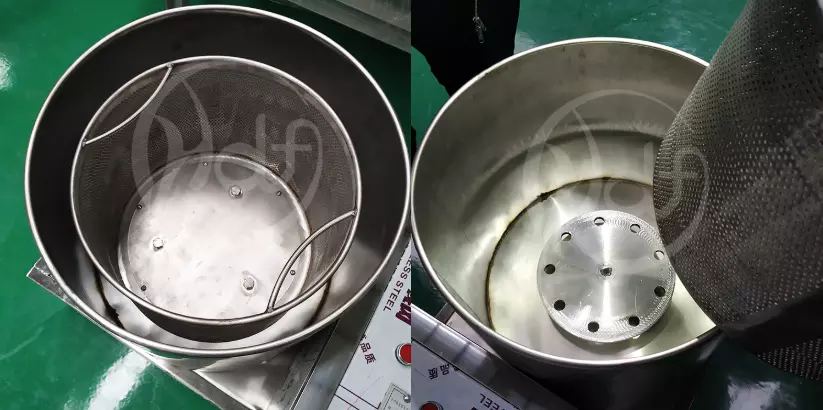 Deoiling centrifugal machine for frying potato chips - Potato processing machine - 2