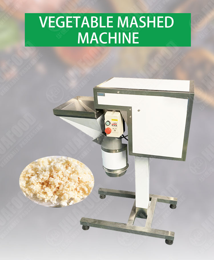 Stainless steel garlic potato carrot mash machine - Potato Cutting Machine - 1