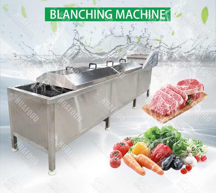 Automatic Vegetable Potato Blanching Machine - Potato processing machine - 1