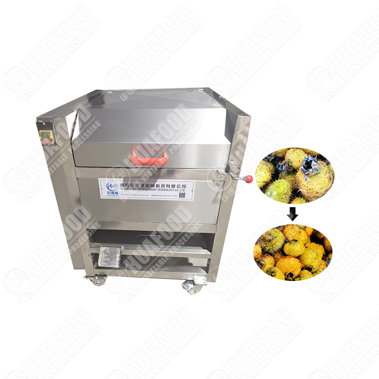 Potato cleaning and peeling machine