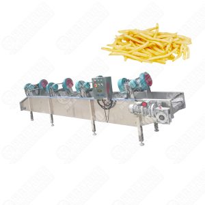 Potato Chips Cold Air Drying Dewatering Machine Air Blowing Machine