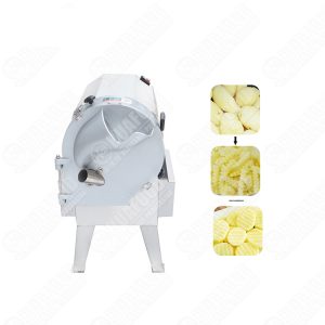 Thick and thin adjustable multifunction vegetable potato cutter slicing machine