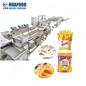 Behind the Crunch: The French Fries Production Line