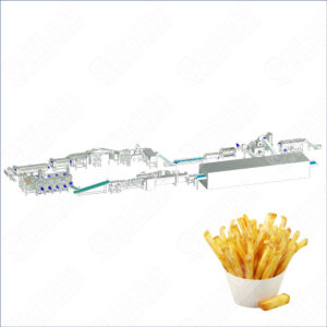 Automatic Complate Frozen French Fries Production Line For Sale
