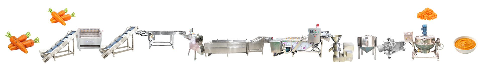 CarrotPureeProcessingLine-Foodprocessingmachine
