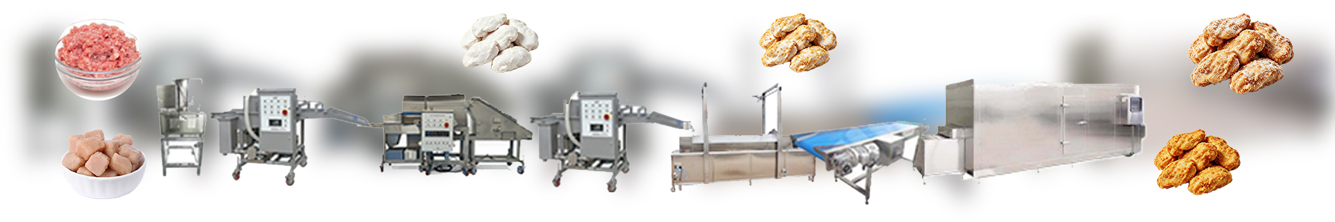 Deep-fryingprocessingline-Foodprocessingmachine