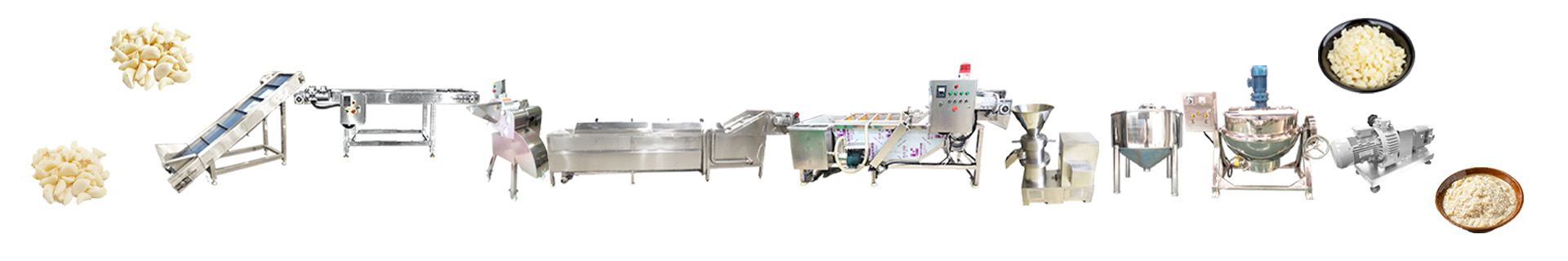 Garlicpasteproductionline-Foodprocessingmachine
