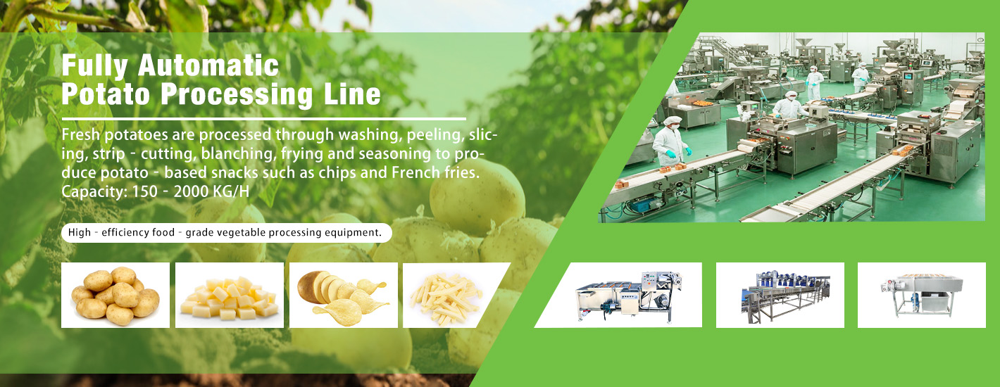 Potato-processing-production-line